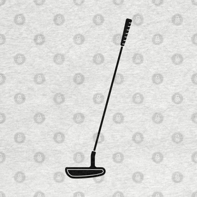 Golf Putter For Putting On The Green by THP Creative